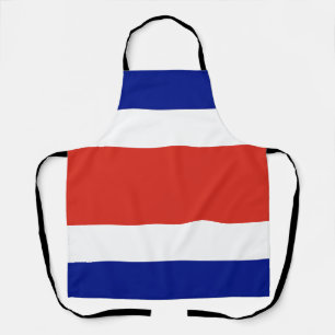 Civiele vlag van Costa Rica Schort