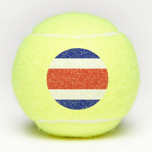 Civiele vlag van Costa Rica Tennisballen