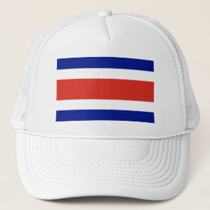 Civiele vlag van Costa Rica Trucker Pet