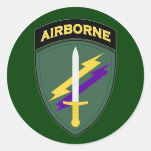 Civiele zaken en psychologische operaties SSI Ronde Sticker