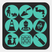 Civieltechnische Sticker (Voorkant)