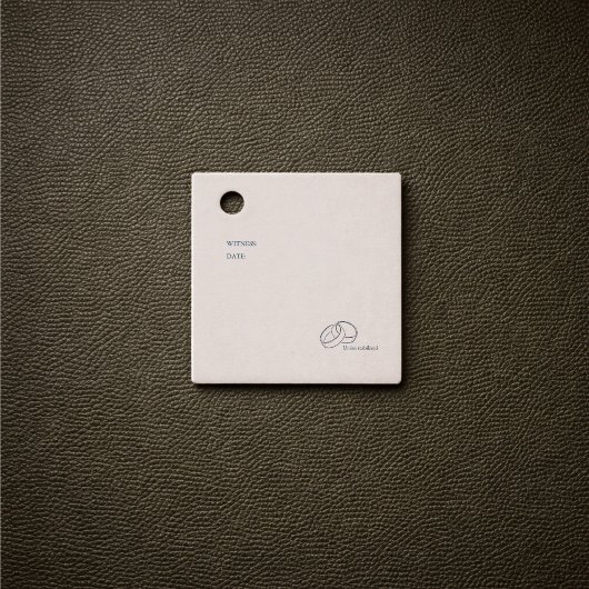 Civil Ceremony Non Traditional Wedding Bedankjes Labels