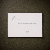 Civil Ceremony Non Traditional Wedding Witness  Visitekaartje