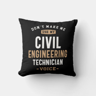 Civil Eng Tech Voice Kussen