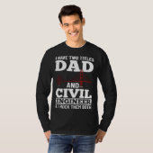 Civil Engineer Bridge Builder Engineering Student  T-shirt (Voorkant volledig)