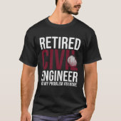 Civil Engineer Bridge Builder Engineering Student T-shirt (Voorkant)