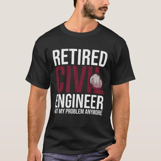 Civil Engineer Bridge Builder Engineering Student T-shirt (Voorkant)