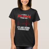 Civil Engineer Bridge Builder Engineering Student T-shirt (Voorkant)