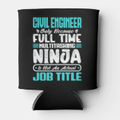 Civil Engineer Functie Titel Beroep Techniek Blikjeskoeler (Voorkant)