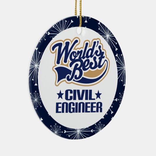 Civil Engineer Gift Ornament (Rechts)
