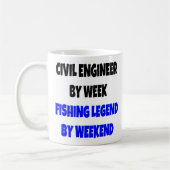 Civil Engineer houdt van Gevist Koffiemok (Links)