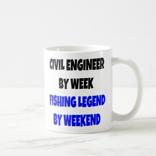 Civil Engineer houdt van Gevist Koffiemok (Rechts)