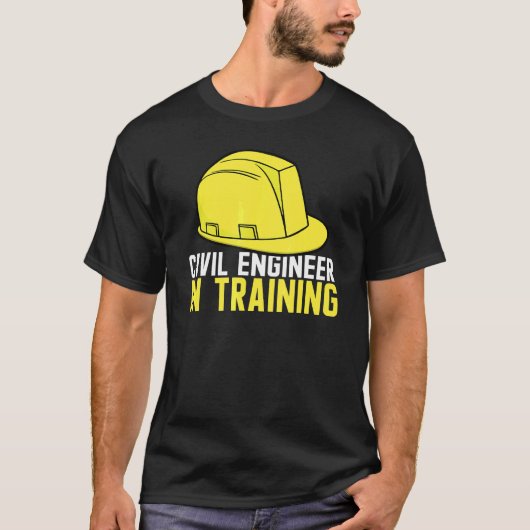 Civil Engineer In Training Civil Engineer Dad T-shirt (Voorkant)