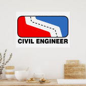 Civil Engineer League Poster (Keuken)