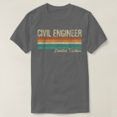 Civil Engineer Ltd EditionBridge Builder Engineeri T-shirt (Design voorkant)