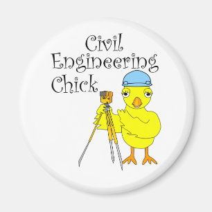 Civil Engineering Chick Magneet