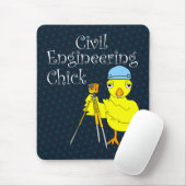 Civil Engineering Chick Muismat (Met muis)
