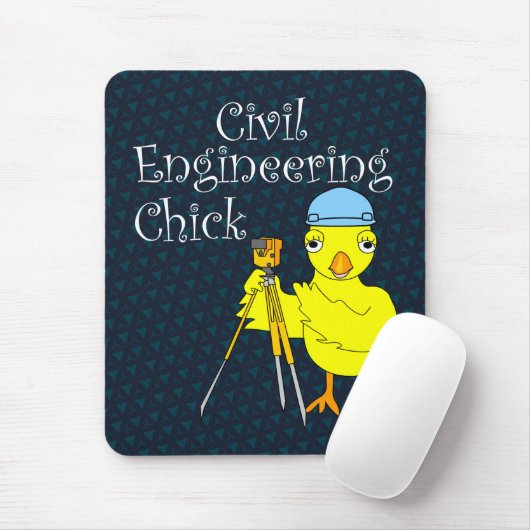 Civil Engineering Chick Muismat (Met muis)