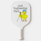 Civil Engineering Chick Pickleball Paddle (Voorkant)