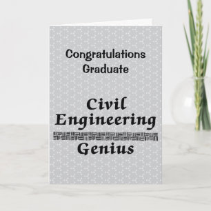 Civil Engineering Genius Afstuderen Kaart