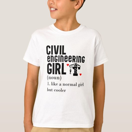 Civil Engineering T-shirt (Voorkant)