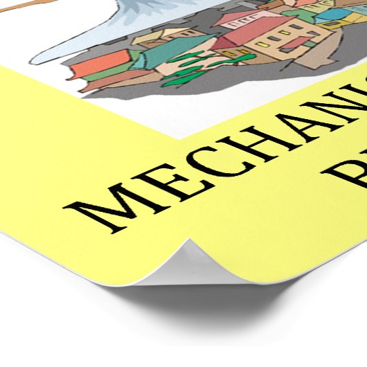 CIVIL-engineers bouwen doelen Poster (Hoek)