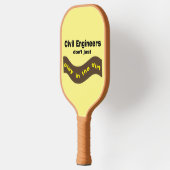 Civil Engineers Play Pickleball Paddle (Links)