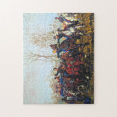 Civil War Battle Scene 1887 William T Trego Legpuzzel (Verticaal)