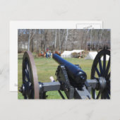CIVIL WAR-CANNON 2 BRIEFKAART (Voorkant / Achterkant)