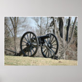 Civil War Cannon Poster (Voorkant)
