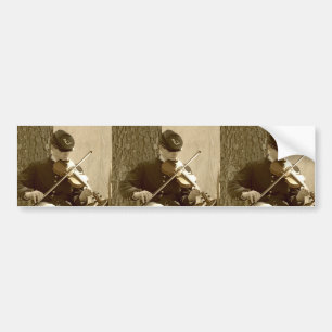 Civil War Fiddle Bumpersticker