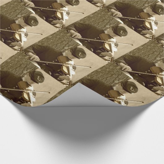 Civil War Fiddle Cadeaupapier (Hoek)