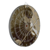 Civil War Fiddle Dartbord (Voorkant Links)