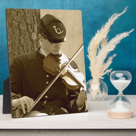 Civil War Fiddle Fotoplaat (Zijkant)