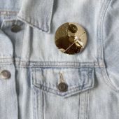Civil War Fiddle Ronde Button 5,7 Cm (In situ)