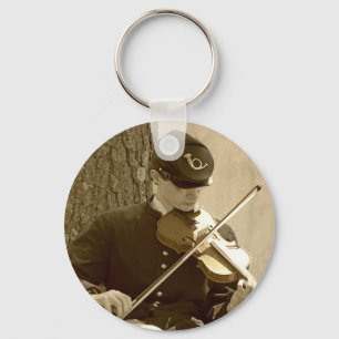 Civil War Fiddle Sleutelhanger