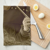 Civil War Fiddle Theedoek (Quarter Fold)