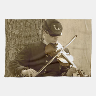 Civil War Fiddle Theedoek