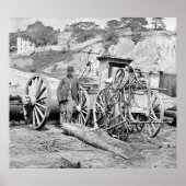 Civil War Fire Engine, 1865 Poster (Voorkant)