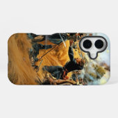 Civil War Gettysburg the Wheatfield iPhone 16 Hoesje (Achterkant horizontaal)