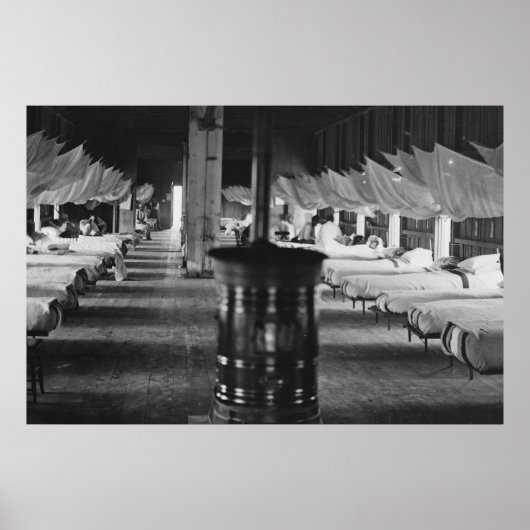 Civil War Hospital, 1864 Poster (Voorkant)