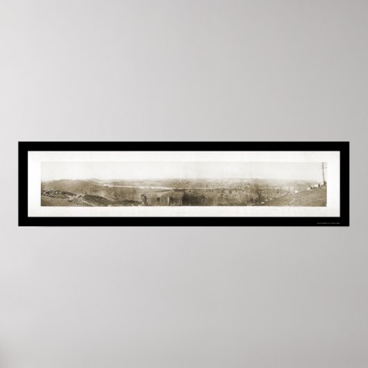 Civil War Knoxville TN Foto 1864 Poster (Voorkant)