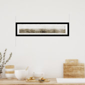 Civil War Knoxville TN Foto 1864 Poster (Keuken)