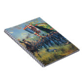 Civil War Union troops Irish Brigade  Notitieboek (Rechterzijde)