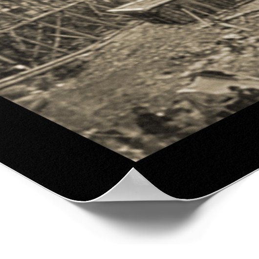 Civil War Whiteside TN Foto 1864 Poster (Hoek)