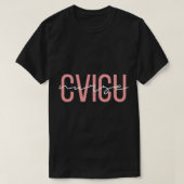 CIVU Verpleegkundige Cardiale Verpleegkundige Gere T-shirt (Design voorkant)