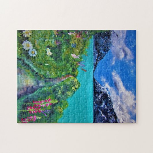 CJ Fox Art Spring Island Dreaming Legpuzzel (Horizontaal)