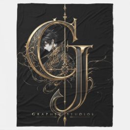 CJ Graphic Studios Signature Fleece Deken