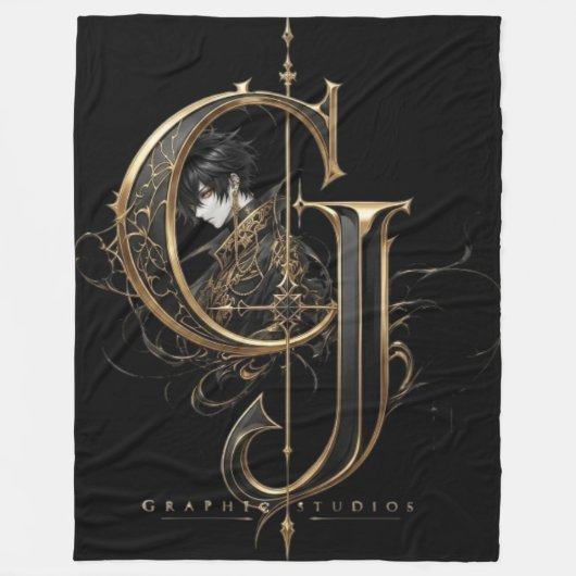 CJ Graphic Studios Signature Fleece Deken (Voorkant)