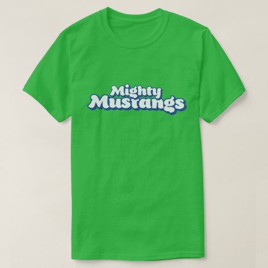 CJ Greene Mighty Mustangs T-Shirt (Design voorkant)